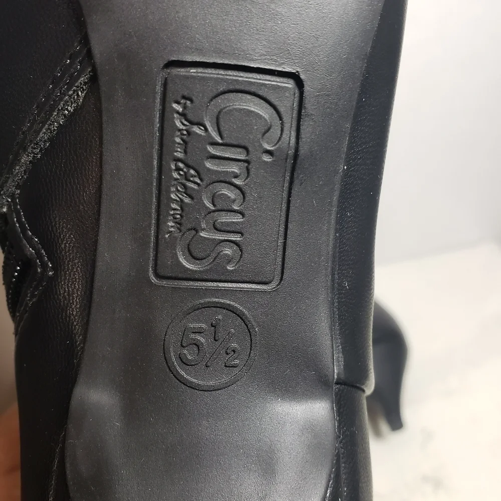 Circus Sam Edelman Kirby Black Boots Sz 5.5M